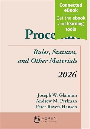 Civ Pro Statutes 2026